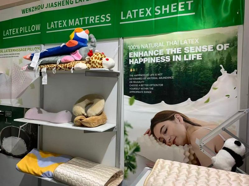 Wenzhou Jiasheng Latex Products Co., Ltd. participated in Sleep Expo Middle East 2025